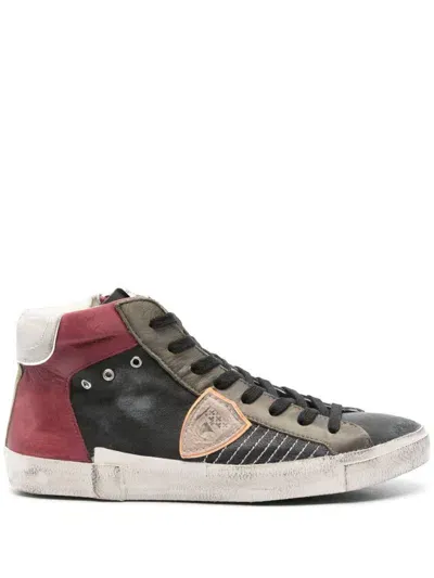 Philippe Model Paris Prsx Hi-top Sneakers In Black