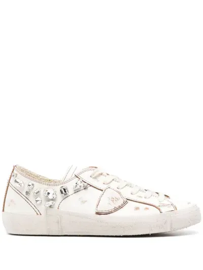 Philippe Model Paris Prxs Tennis Sneakers In White