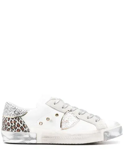 Philippe Model Paris Prxs Tennis Sneakers In White