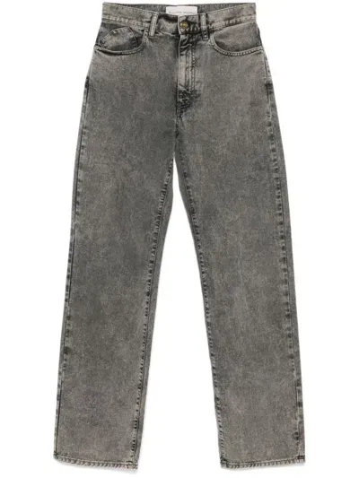 Philippe Model Paris Straight-leg Jeans In Grey