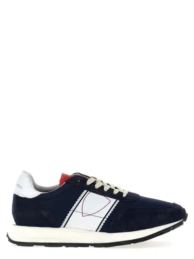 Philippe Model Tour Low Sneakers In Navy Blue