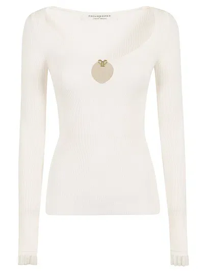 Philosophy By Lorenzo Serafini Sweaters White