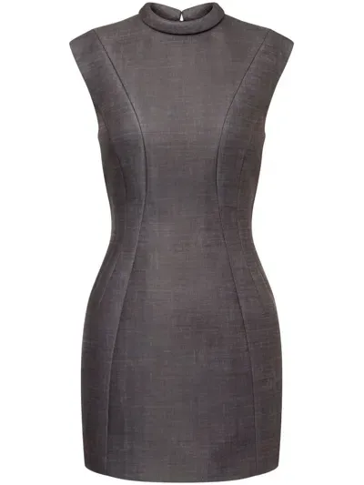 Philosophy Di Lorenzo Serafini Grey Mini Dress