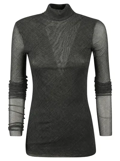 Philosophy Di Lorenzo Serafini High-neck Slim Fit Sweater In Anthracite