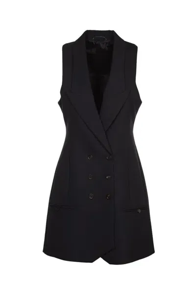 Philosophy Di Lorenzo Serafini Double-breasted Blazer Dress In Blue