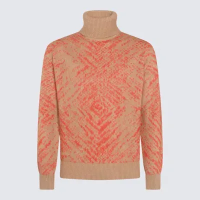 Piacenza Cashmere Maglie Camel Orange