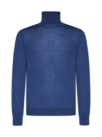 Piacenza Cashmere Sweater In Blue