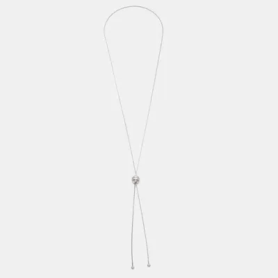 Pre-owned Piaget Possession Diamond 18k White Gold Long Necklace