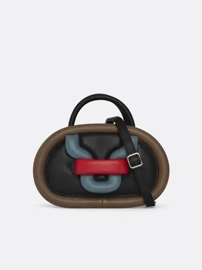 Pierre Hardy Alpha Strike Mini Bag In Brown