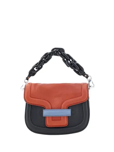 Pierre Hardy Mini Alpha Ville Shoulder Bag In Orange