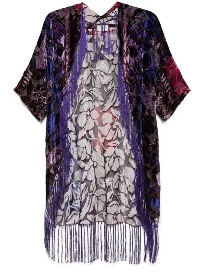 Pierre-louis Mascia Kanpur Cape In Purple