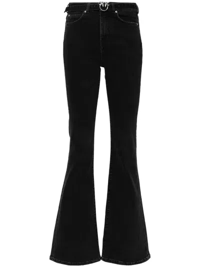 Pinko Flora Flared Jeans In Black