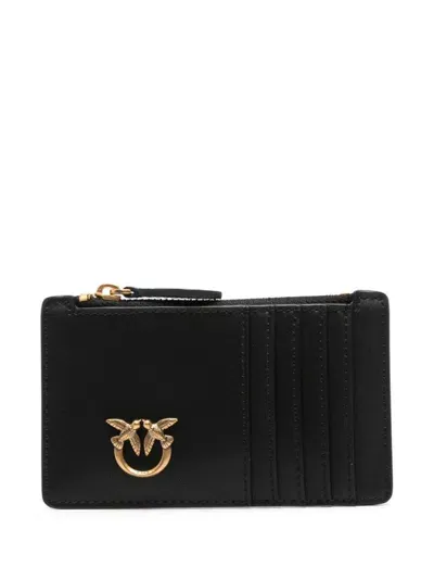 Pinko Black Card Holder 'airone'