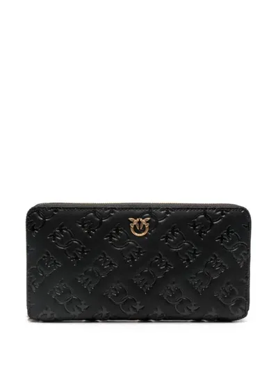 Pinko Black 'ryder' Wallet With Logo