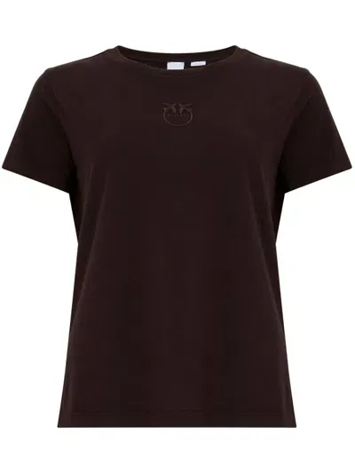 Pinko Busolotto T-shirt In Brown