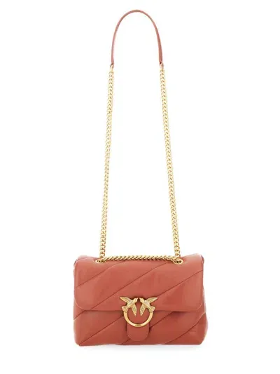 Pinko Classic Love Puff Bag In Red