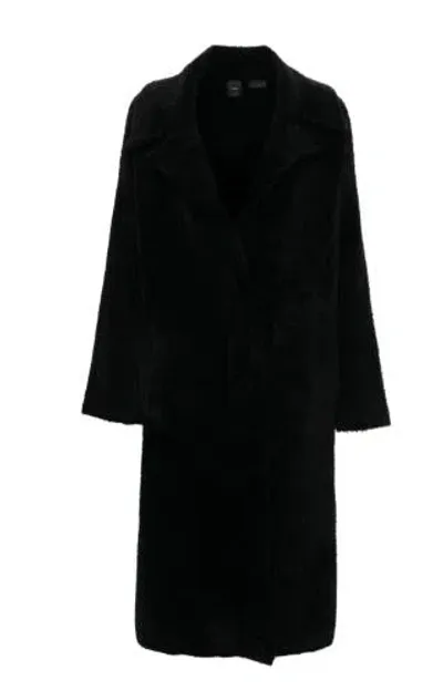 Pinko Coats In Black