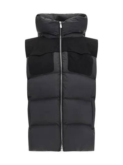 Pinko Down Vest In Schwarz