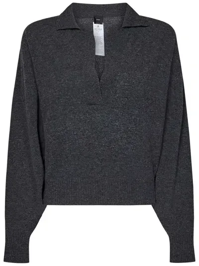 Pinko Evanescente Sweater In Grey