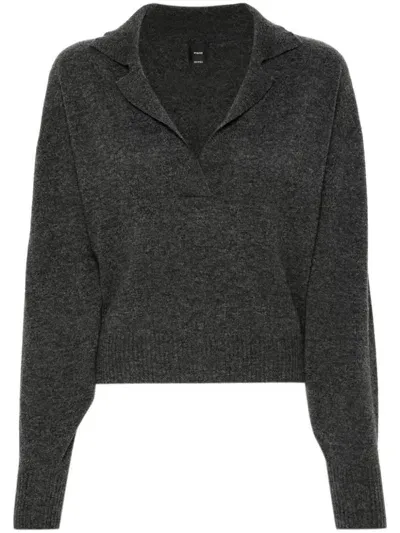 Pinko Evanescente Sweater In Gray