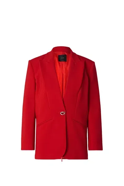 Pinko Fontaine Jacket In Red