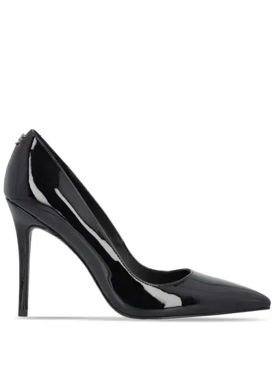 Pinko Juliette 90mm Patent-finish Pumps In Black