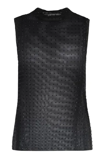 Pinko Laruns Tank Top In Black