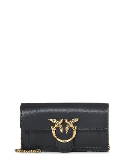 Pinko Love Bag Wallet In Black