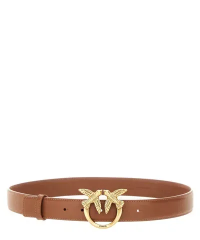 Pinko Love Berry Belt In Brown