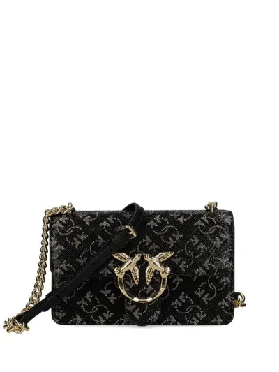 Pinko Love One Mini Bag In Black