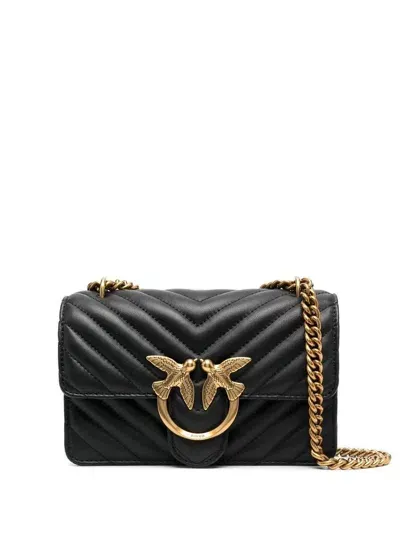 Pinko Love One Mini Bag In Black