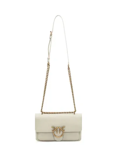 Pinko Love One Soft Mini Bag In White