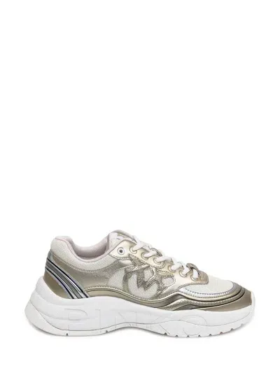 Pinko Glammy 04 Sneaker In Bronze