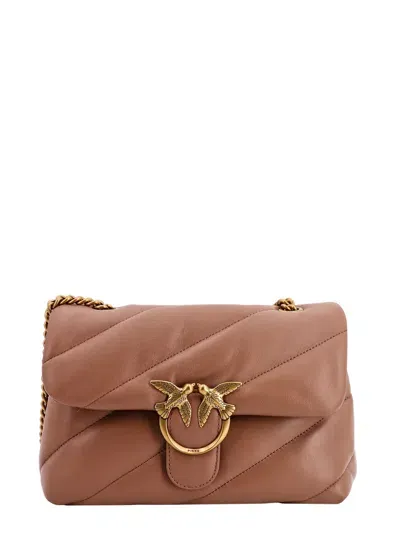 Pinko Shoulder Bag In Biscotto/zenzero