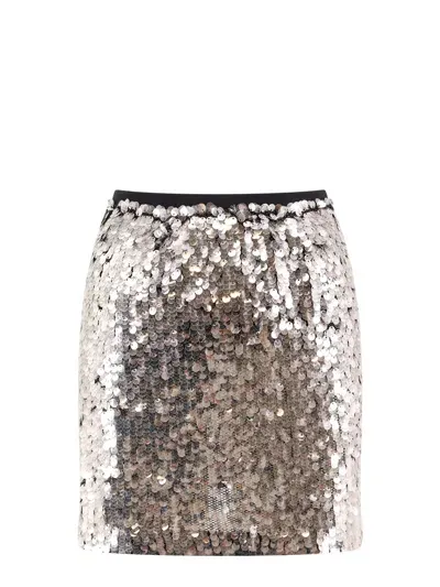 Pinko Skirt In Silver