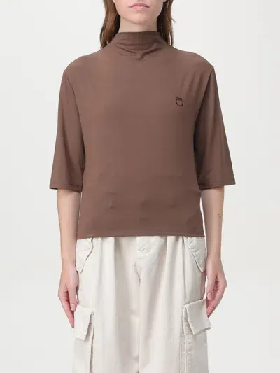 Pinko Sweater  Woman Color Brown In Braun