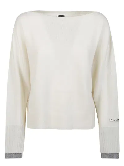 Pinko Sweater In White