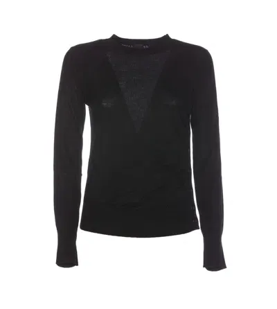 Pinko Sweaters In Black