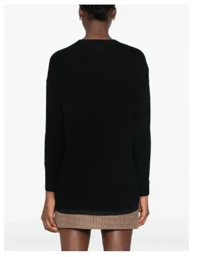 Pinko Sweaters In Black