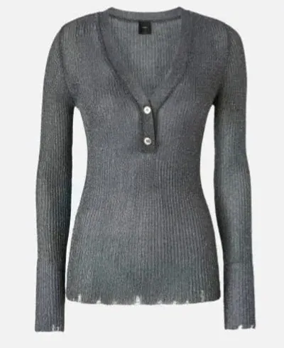 Pinko Sweaters In Silver