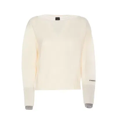 Pinko Sweaters In White