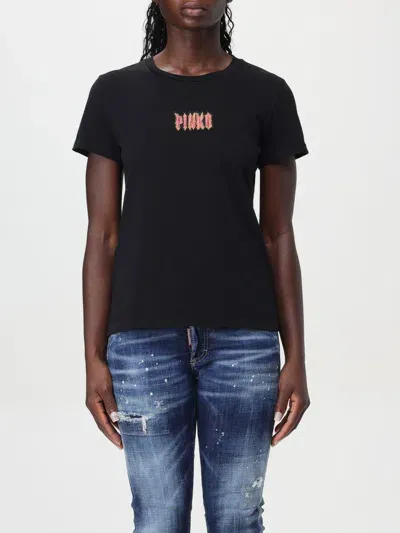 Pinko T-shirt  Woman Color Black In Schwarz