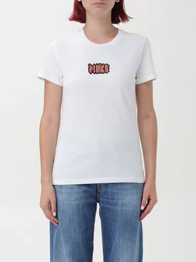 Pinko T-shirt  Woman Color White In Weiss