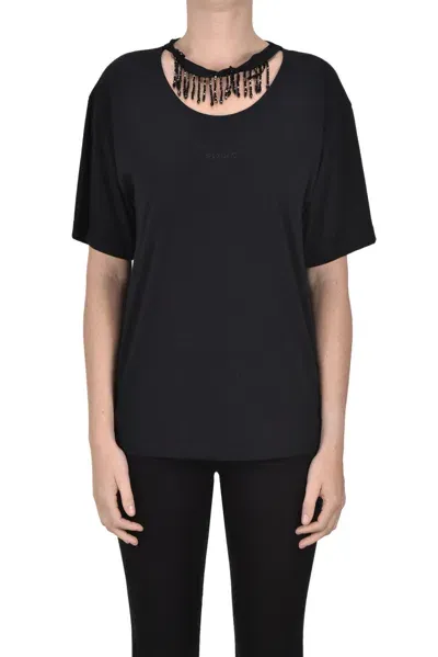 Pinko Tiphanie T-shirt In Black