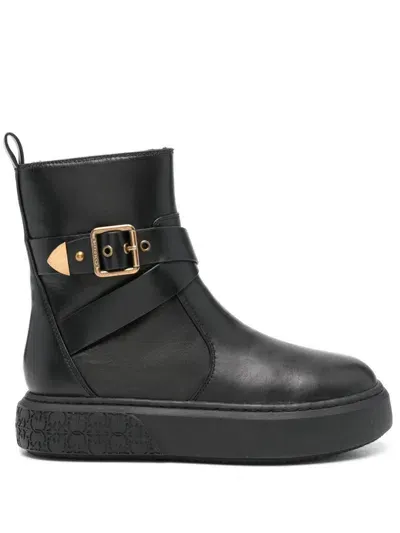 Pinko Yoko Ankle Boots In Black