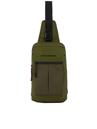 Piquadro Monospalla Bags In Green