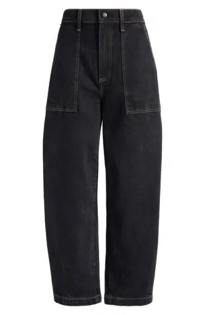 Pistola Turner High Waist Ankle Straight Leg Jeans In Collins