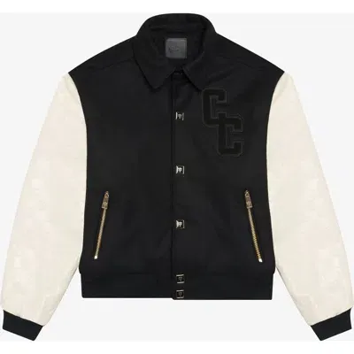 Place Of Elms Collective Consciousness Varsity Bomber In Black