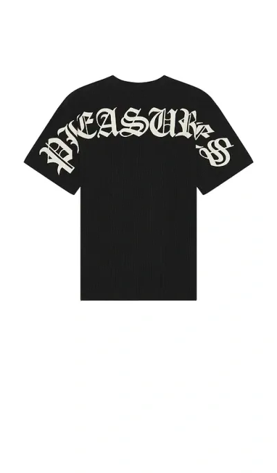 Pleasures Neural Thermal T-shirt In Black