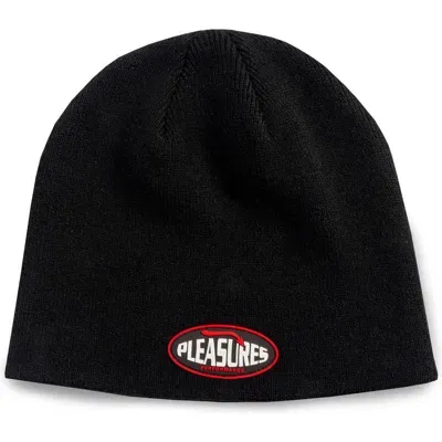 Pleasures Performance Skully Beanie In Black